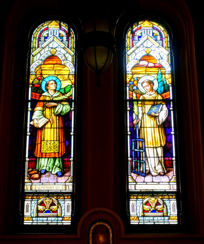 Stained glass 10 - Saints Peter and Paul Catholic Church - San Francisco, CA - DSC02610