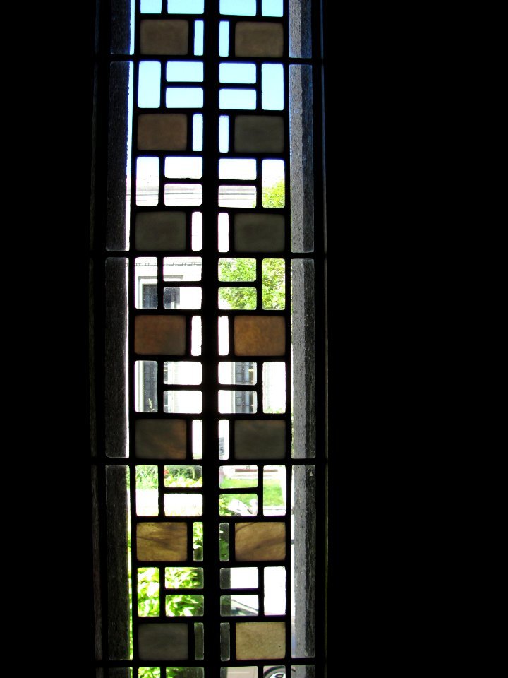 Stained glass Unity Temple