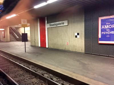Stadtbahn Stuttgart Haltestelle Staatsgalerie