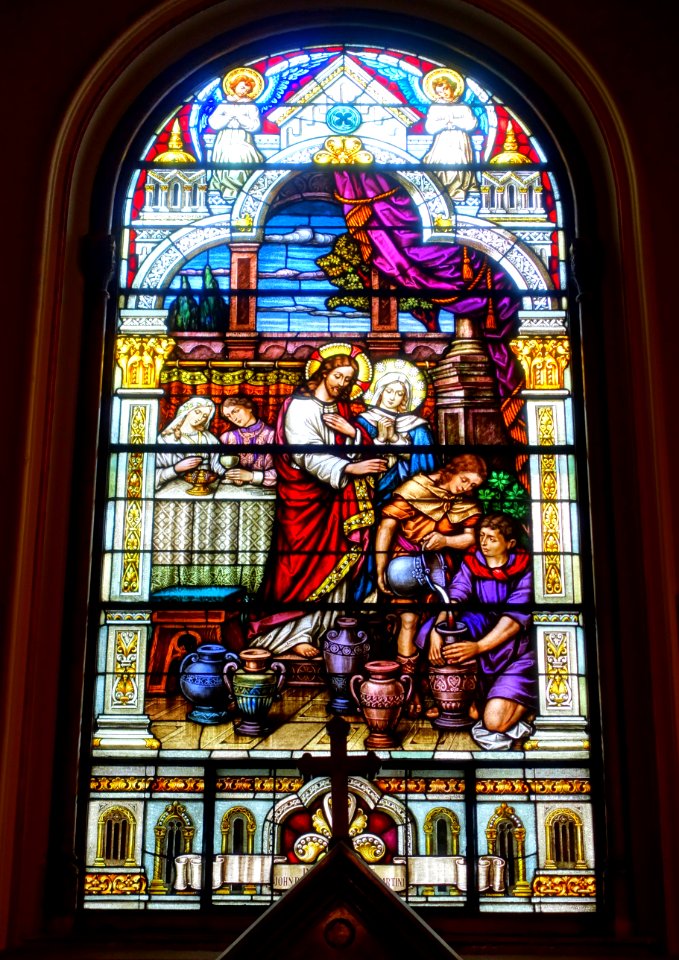 Stained glass 01 - Saints Peter and Paul Catholic Church - San Francisco, CA - DSC02584