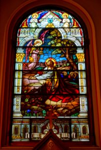 Stained glass 06 - Saints Peter and Paul Catholic Church - San Francisco, CA - DSC02620