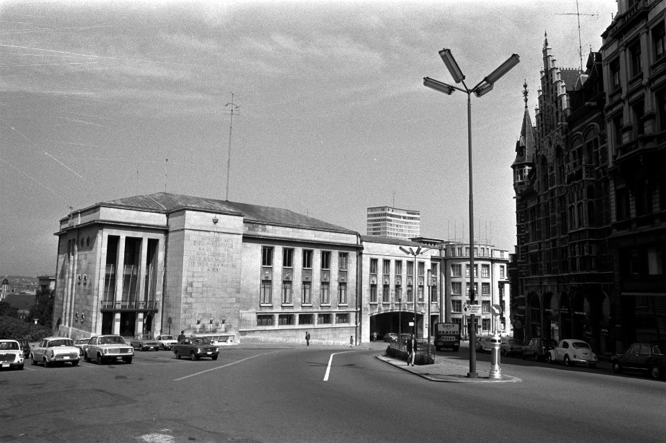 Stadsgezichten Brussel, Congresgebouw, exterieur, Bestanddeelnr 924-8330
