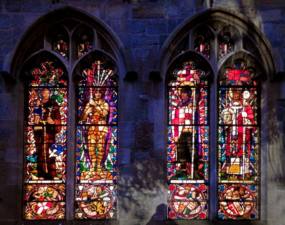 Stained Glass Window, St. Peter's Church, Old Town, Bexhill