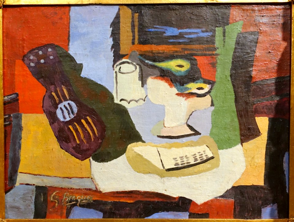 Still Life by Georges Braque, 1926, oil on canvas - Kulenovic Collection - Karlskrona, Sweden - DSC08493