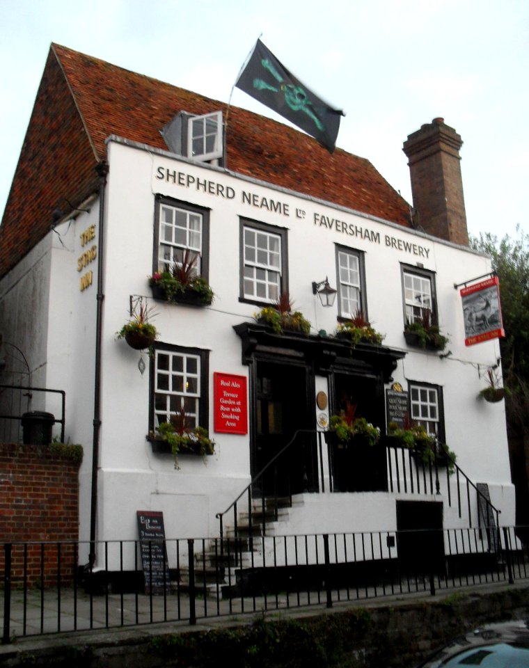 Stag Inn, All Saints Street, Hastings (NHLE Code 1043626)