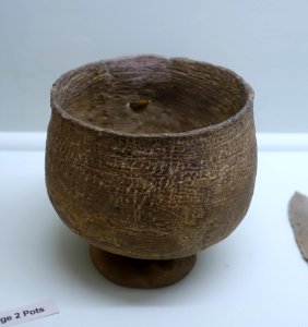 Stage 2 pots, 2 of 2 - Middle Woodland collection - Robbins Museum - Middleborough, Massachusetts - DSC03837
