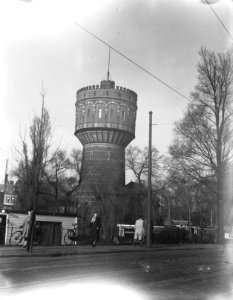 Stadsgezichten Delft. Watertoren te Delft, Bestanddeelnr 905-4971