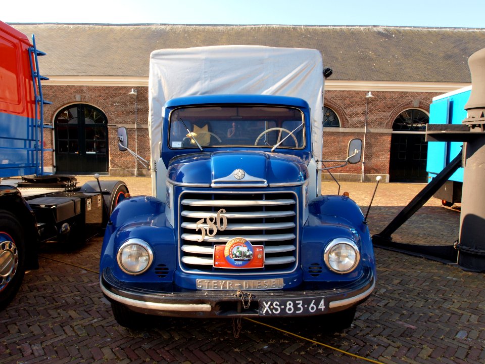 Steyr 586 (1962), Dutch licence registration XS-83-64 pic1