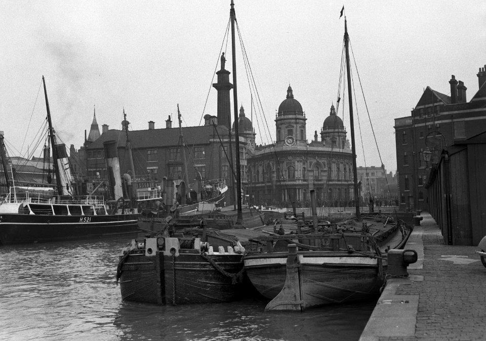 Stadsgezicht in Hull, Bestanddeelnr 190-1111