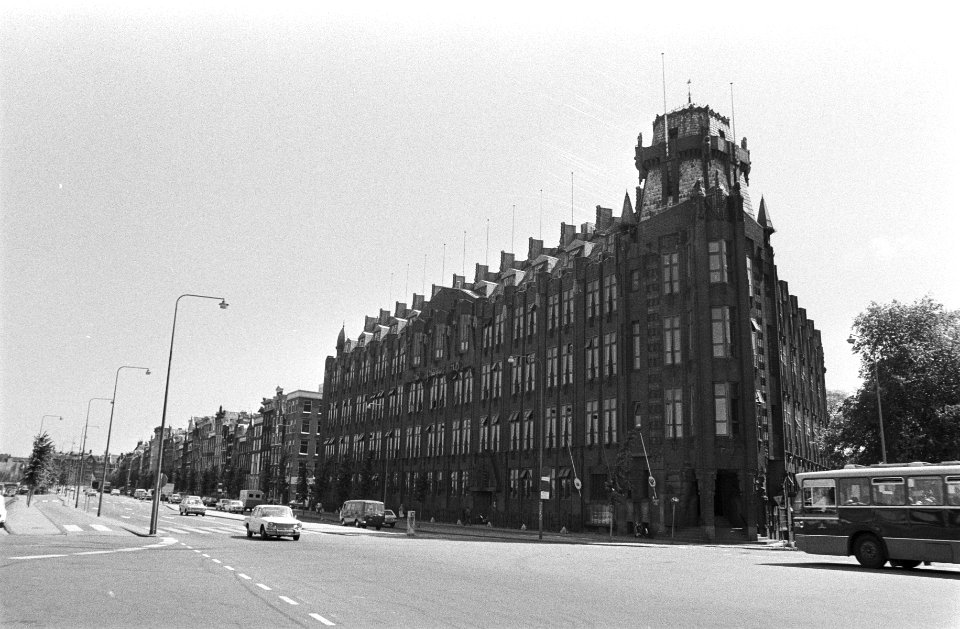 Stadsgezichten Amsterdam, scheepvaarthuis, Prins Hendrikkade , exterieur, Bestanddeelnr 924-7128