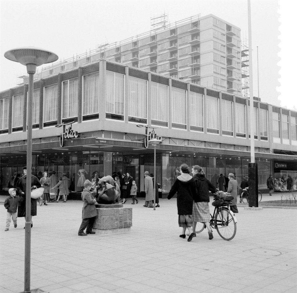 Stadsgezichten Rotterdam. Lijnbaan, Bestanddeelnr 908-5626