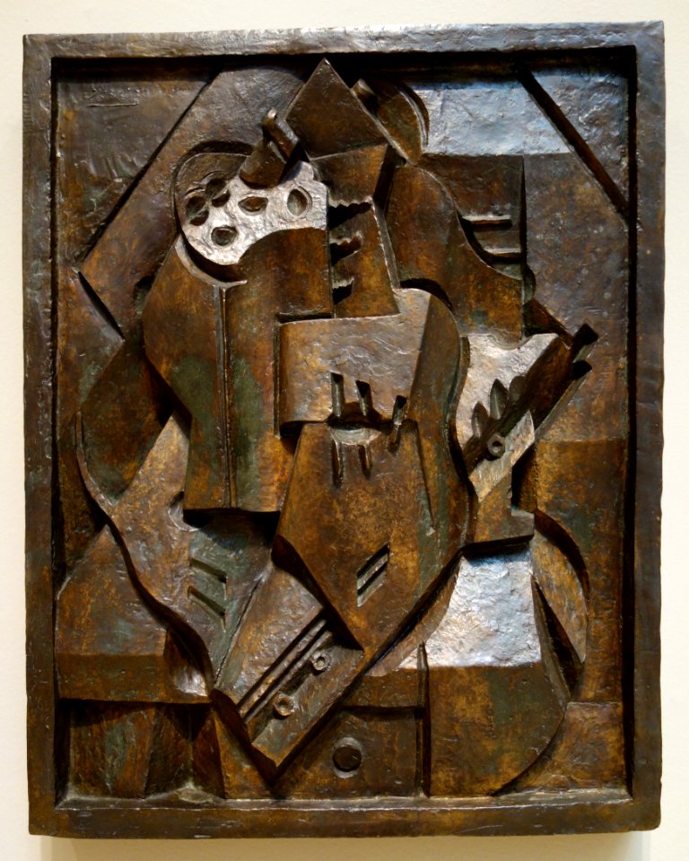 Still Life by Jacques Lipchitz, 1918, bronze - Chazen Museum of Art - DSC01888