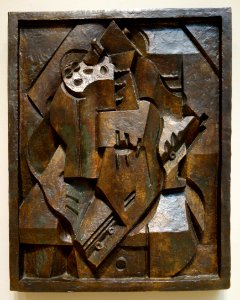 Still Life by Jacques Lipchitz, 1918, bronze - Chazen Museum of Art - DSC01888