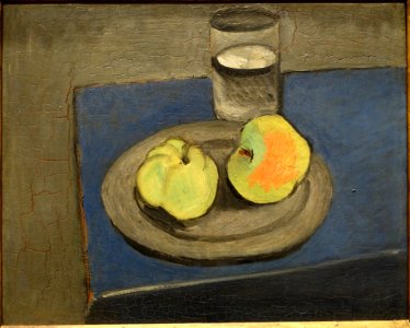 Still Life with Apples, by Henri Matisse, 1916, oil on panel - Fogg Art Museum, Harvard University - DSC00728