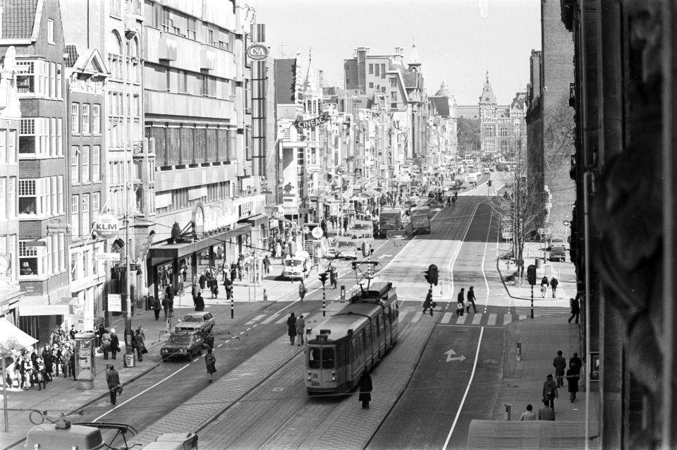 Stadsvernieuwing, steden, renovaties, trams, Bestanddeelnr 929-1018
