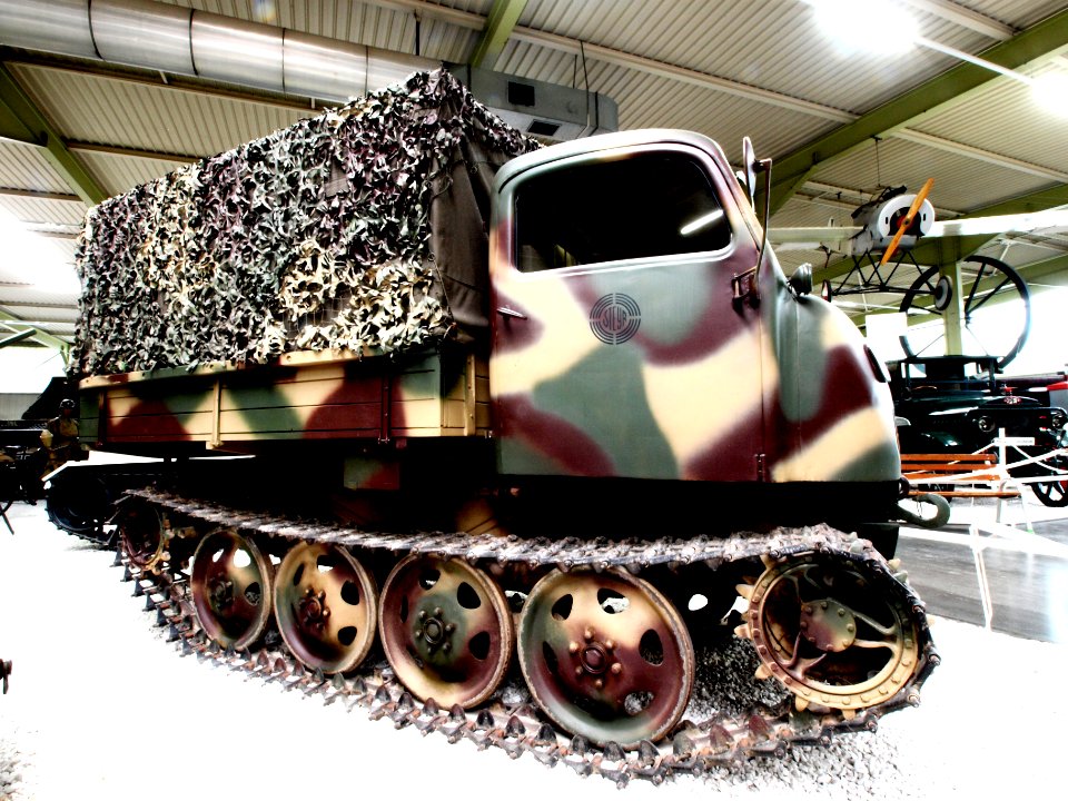 Steyr RSO01 tracked tractor, RSO stand for Raupenschlepper Ost (tracked tractor East) at Sinsheim pic3