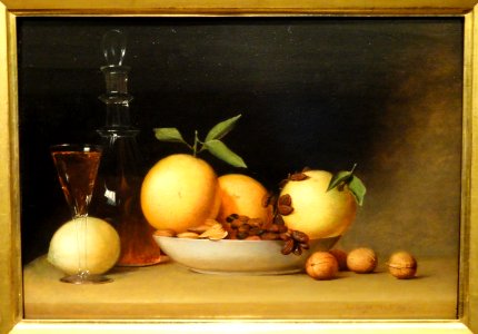 Still Life with Liqueur and Fruit, by Raphaelle Peale, 1814 - Nelson-Atkins Museum of Art - DSC09035