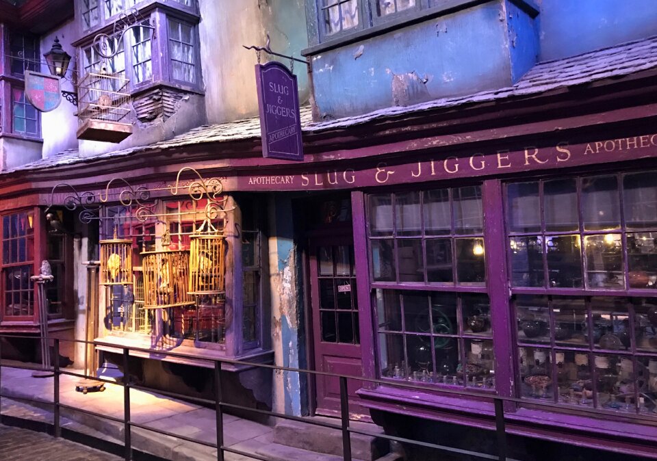Diagon alley film studios london