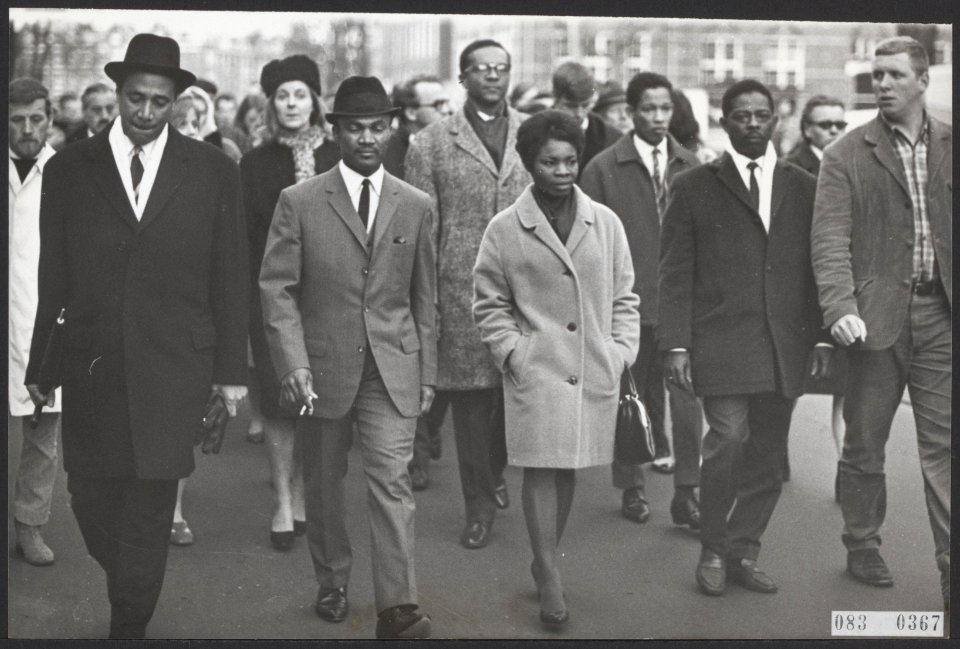 Stille tocht voor Martin Luther King, Bestanddeelnr 083-0367