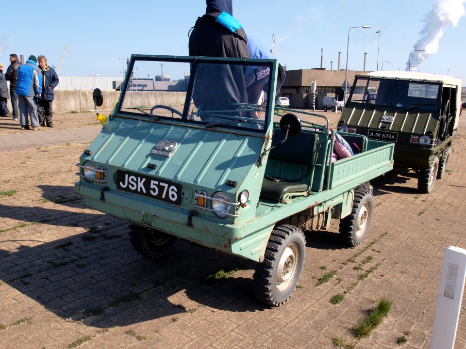 Steyer Puch Haflinger, 4wheel drive, licence number JSK 576