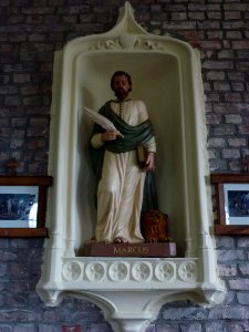 Stevensweert (Maasgouw) St.Rochuskapel beeld St.Marcus