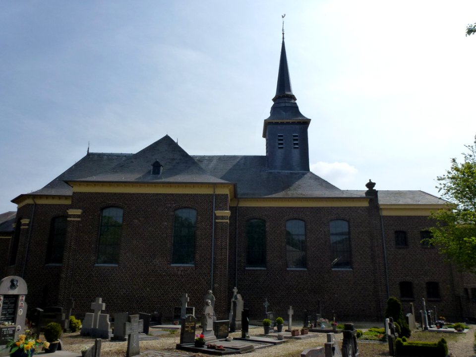Stevensweert (Maasgouw) Sint Stefanuskerk vanaf kerkhof