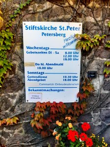 Stiftskirche St. Peter Info