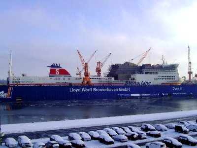 Stena Traveller docked