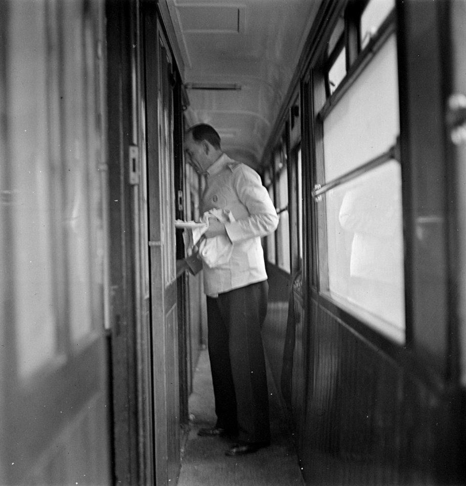Steward in de trein, Bestanddeelnr 255-9722