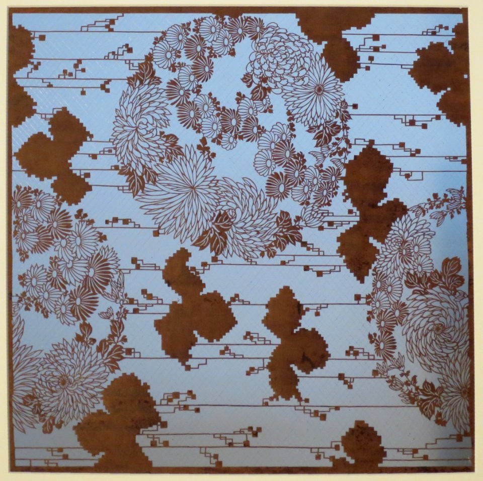 Stencils for fabric designs from Japan (Katagami), Honolulu Museum of Art I