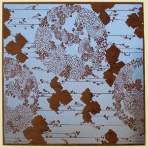 Stencils for fabric designs from Japan (Katagami), Honolulu Museum of Art I