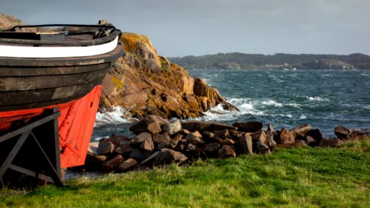 Stern of fishing boat Frifararen at Vikarvet Museum 2