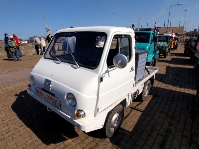 Steyer Puch Haflinger, 4wheel drive, Belgian licence registration NR 07501