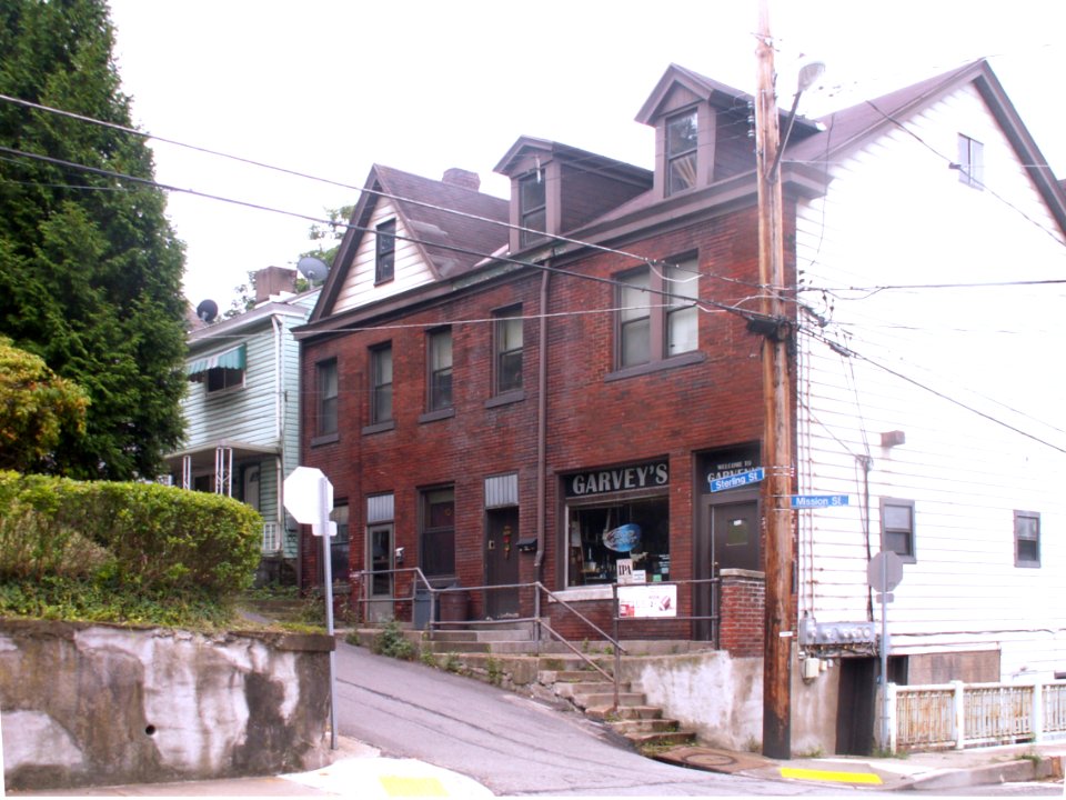 Sterling and Mission Streets, South Side Slopes, Pittsburgh, 2019-09-14