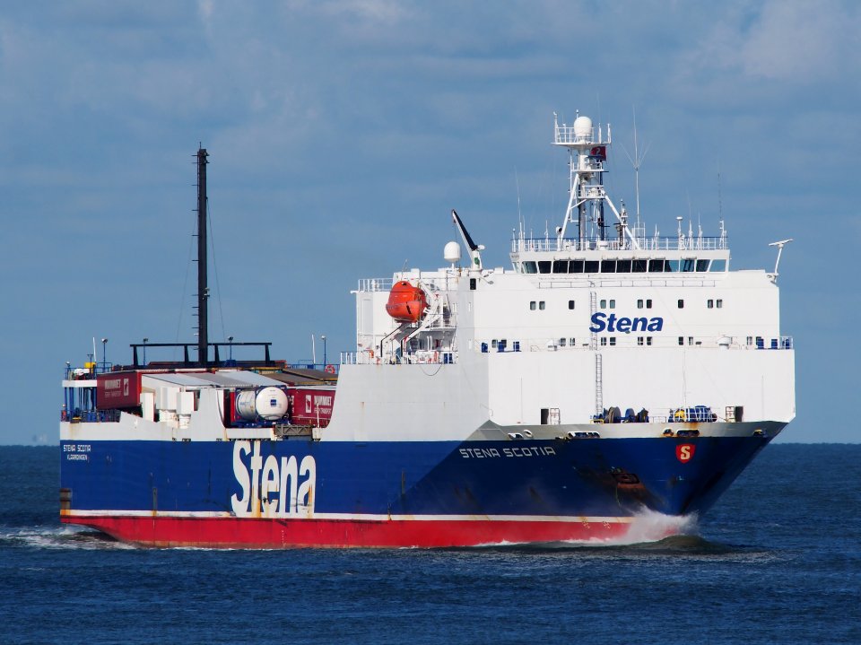 Stena Scotia (ship, 1996), IMO 9121625, Port of Rotterdam