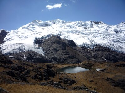 Peru mountain top photo