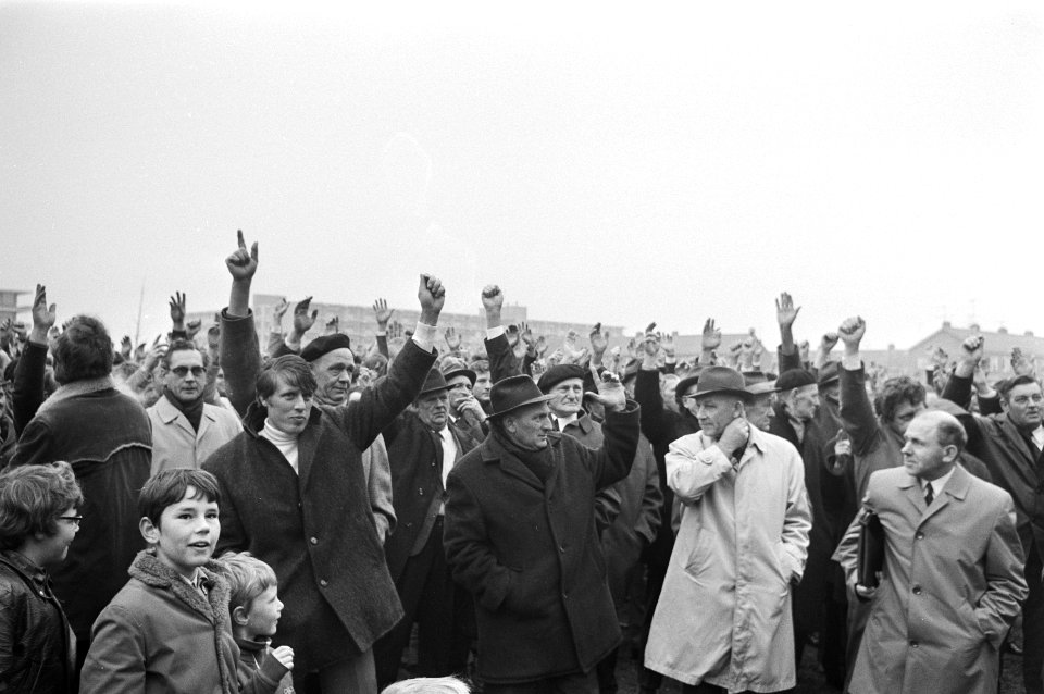 Stemming onder de baggeraars, Bestanddeelnr 924-4240