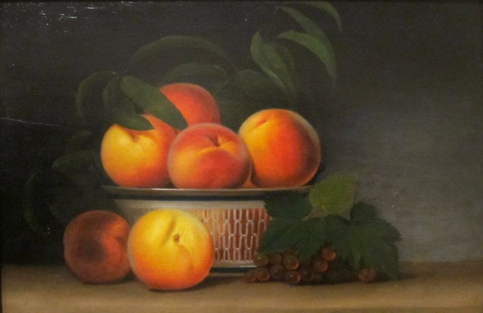 Still-life with Peaches by Raphaelle Peale, San Diego Museum of Art