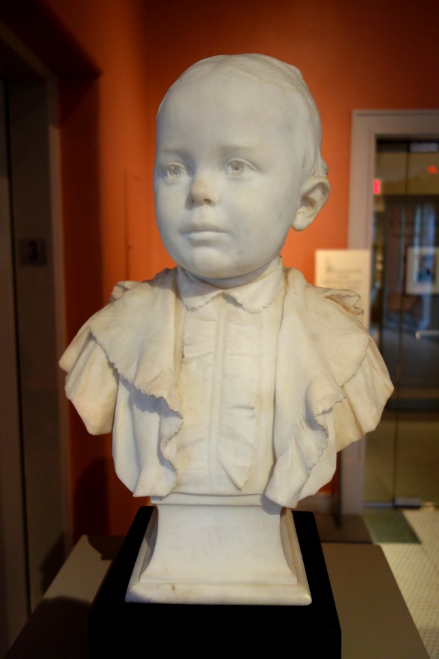 Stillman (Portrait of a Young Boy) by Charles Calverley, 1896 - Albany Institute of History and Art - DSC07955
