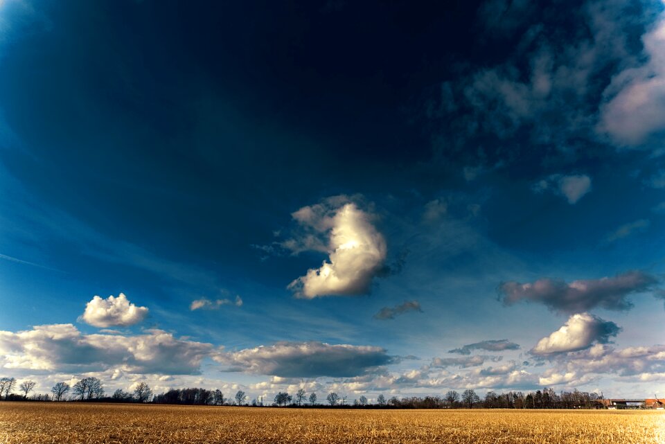 Clouds blue clouds form photo