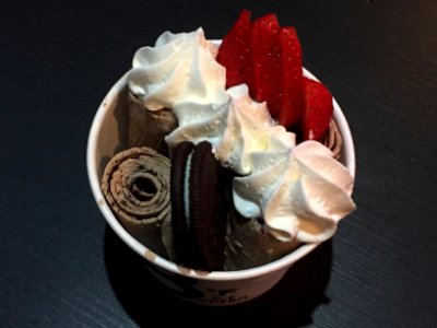 Stir-fried ice cream on Buford Highway, September 2016