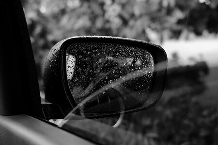 Window mirror transportation photo