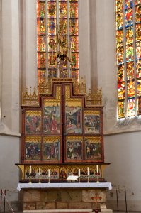 StJakob Hochaltar Geschlossen