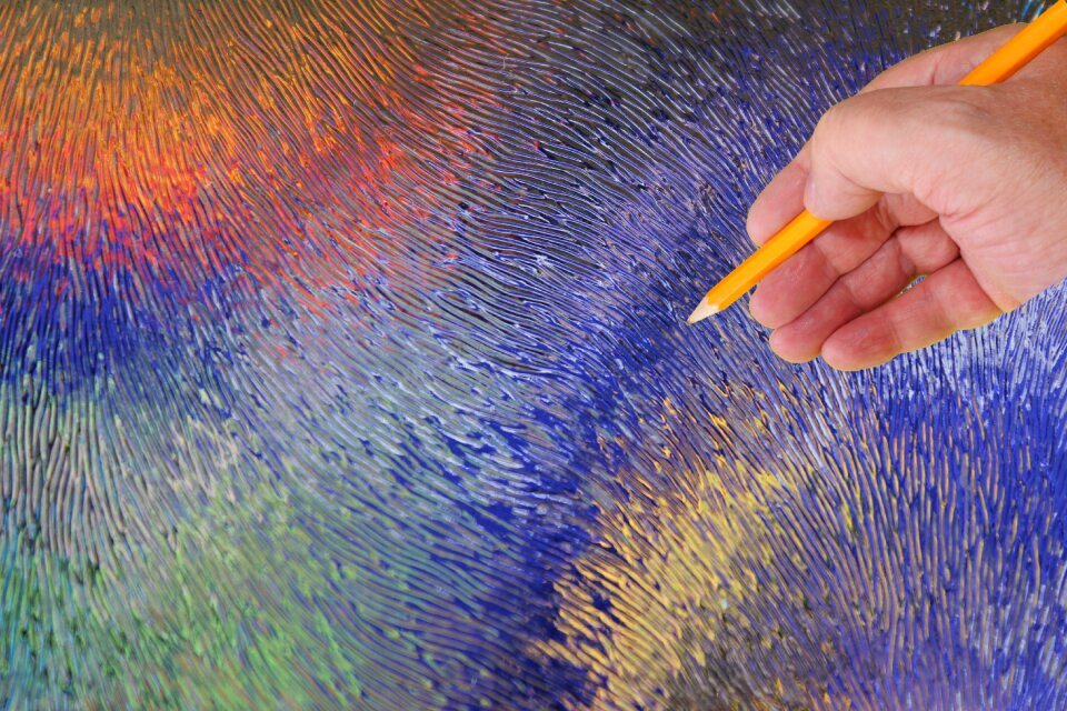 Modern creative colorful