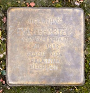 Stolperstein Brühl 6, Gotha