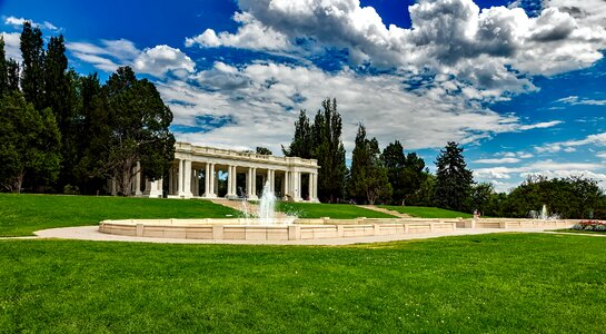 Public pavilion grounds
