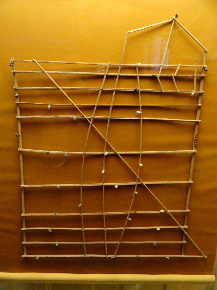 Stick chart, Marshall Islands - Pacific collection - Peabody Museum, Harvard University - DSC05729