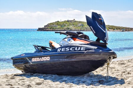 Safety beach emergency