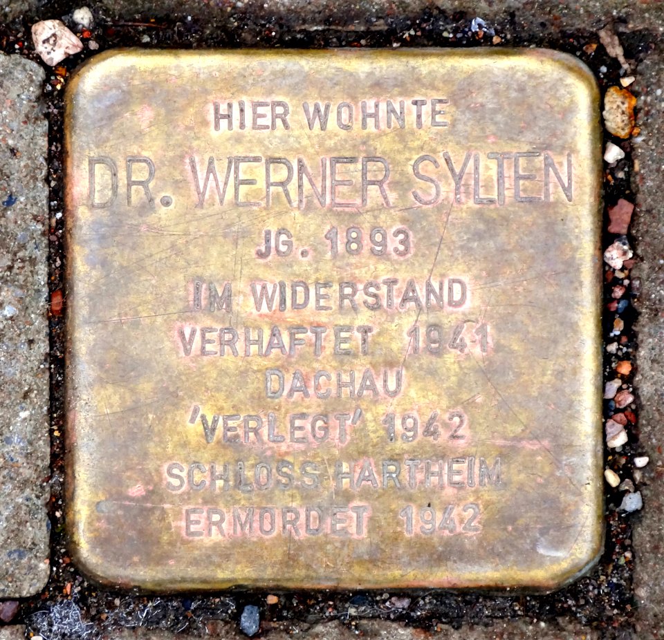Stolperstein Bachstraße 14, Gotha