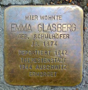 Stolperstein Bad Wörishofen Emma Glasberg